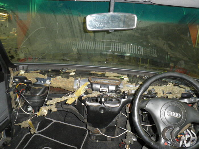 And so the dash conversion begins!!