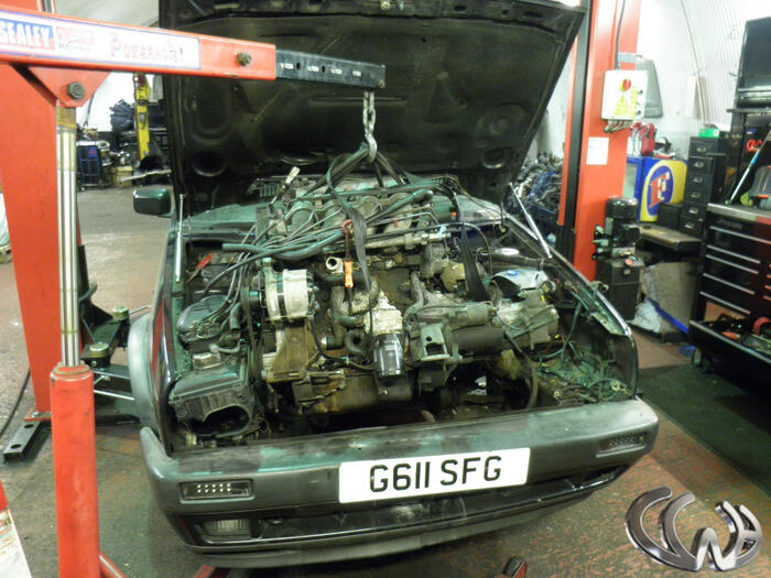 Open heart surgery commences! 2